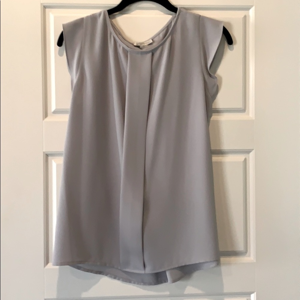 Tahari Gray Shirt